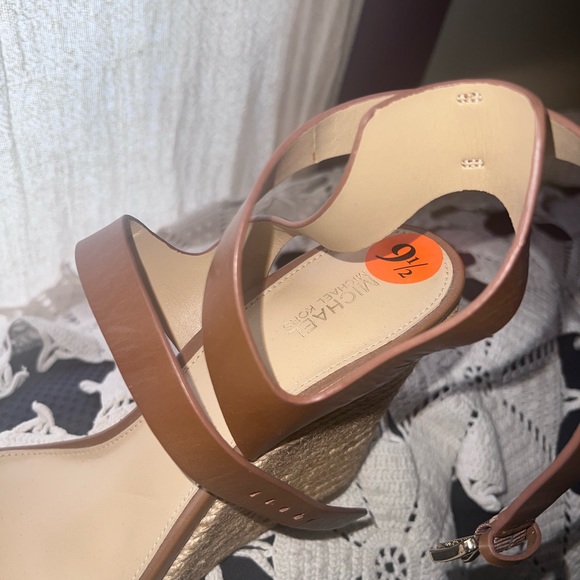 Michael Kors PV18 K brown leather wedge - Picture 3 of 11